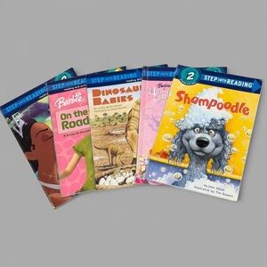 Step Into Reading Level 2 Early Readers 5 Book Set